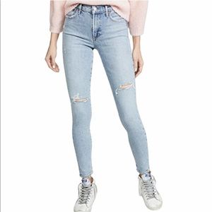 ⭐️Agolde Sophie Skinny Jeans distressed size 28
